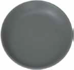 ASSIETTE MINERAL  Réutilisable Prémium Ø27cm - Gris anthracite - GOLD PLAST